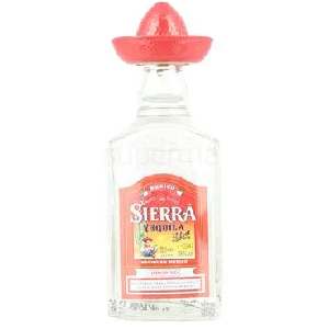 Picture of Tequila Sierra Silver Miniatures 38% Alc. 0.04L (Case=12)